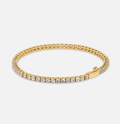 TENNIS BRACELET - [GOLD 3mm]